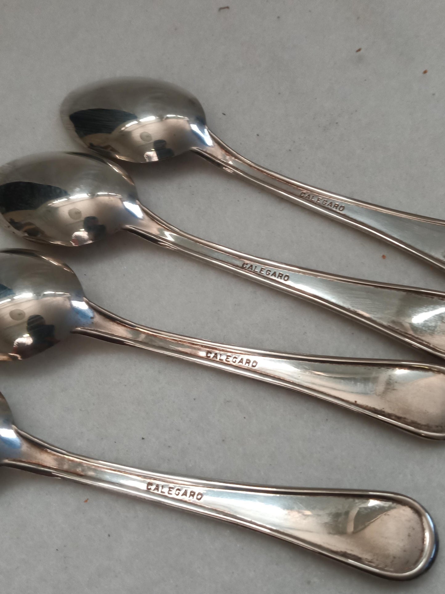 Cucchiaini Calegaro Placcati Argento - Eleganza e Tradizione per la Tua Tavola