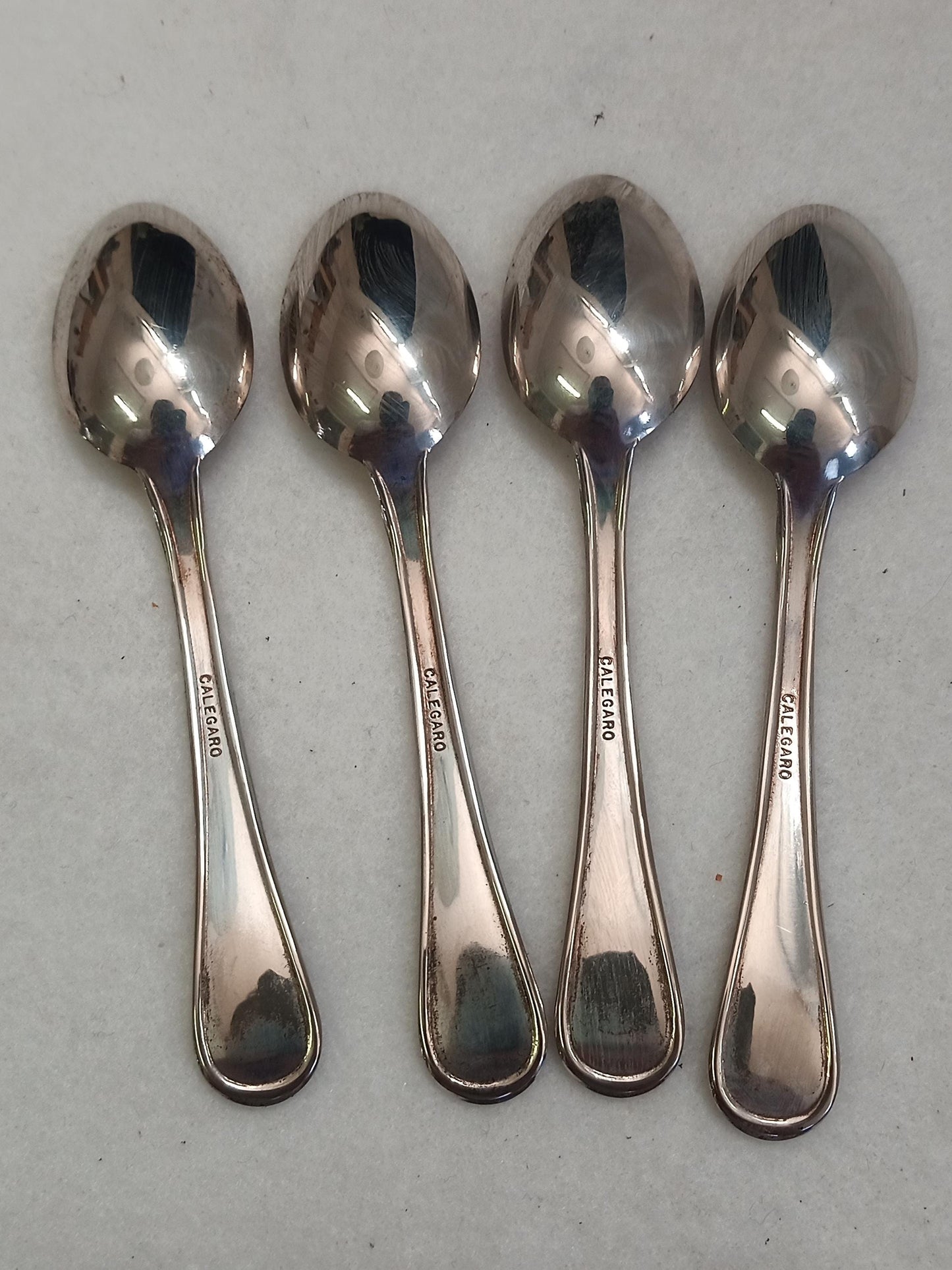 Cucchiaini Calegaro Placcati Argento - Eleganza e Tradizione per la Tua Tavola
