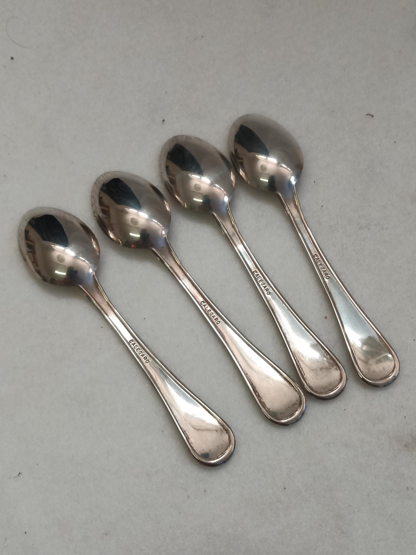 Cucchiaini Calegaro Placcati Argento - Eleganza e Tradizione per la Tua Tavola