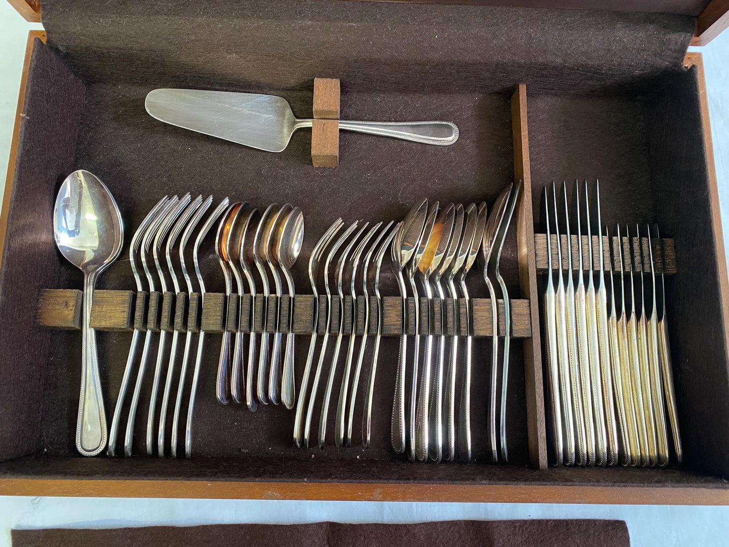 Servizio da 12 Posate Vintage in Scatola | Regalo Unico ed Elegante placcate argento