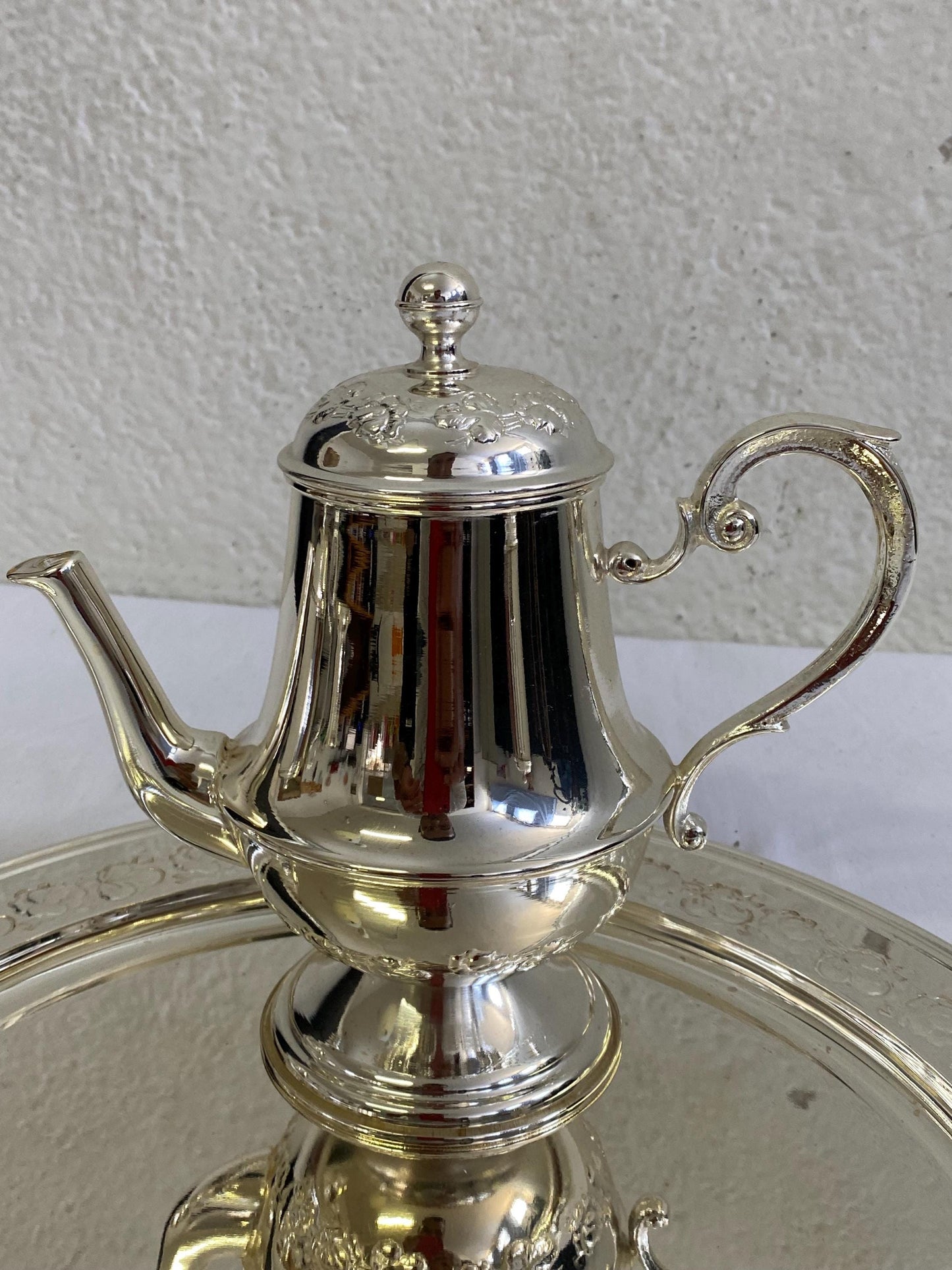 Servizio da Tè Vintage Placcato Argento | Stile Edoardiano