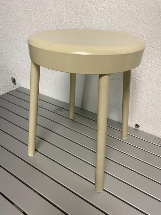 Sgabello Vintage in Legno Carrara e Matta - Made in Italy - Robusto e Resistente