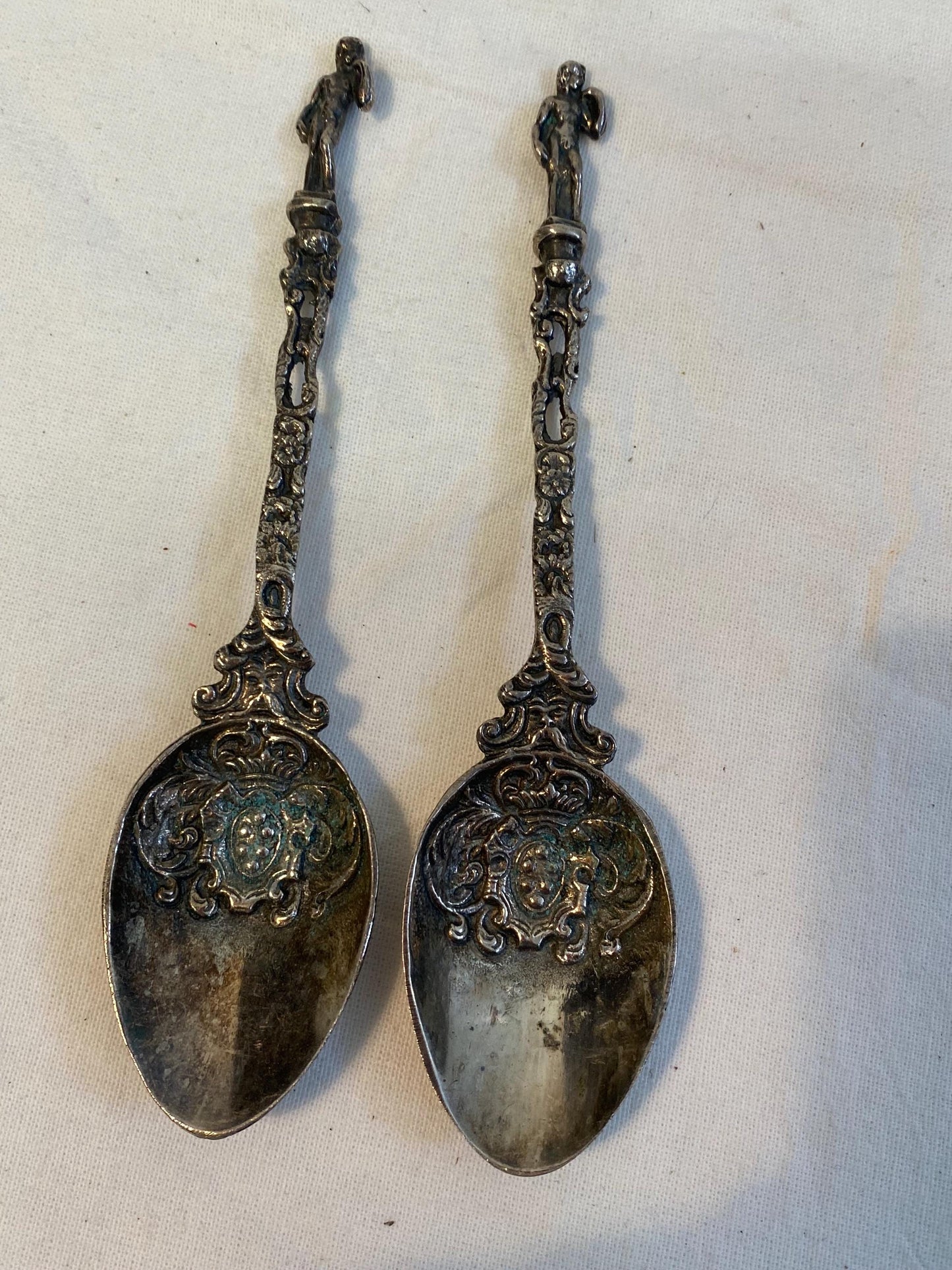Cucchiai in Argento placcato vintage elegante da collezione per uno stile antico ottimo per servizio di posate sfuse-posti in più a tavola