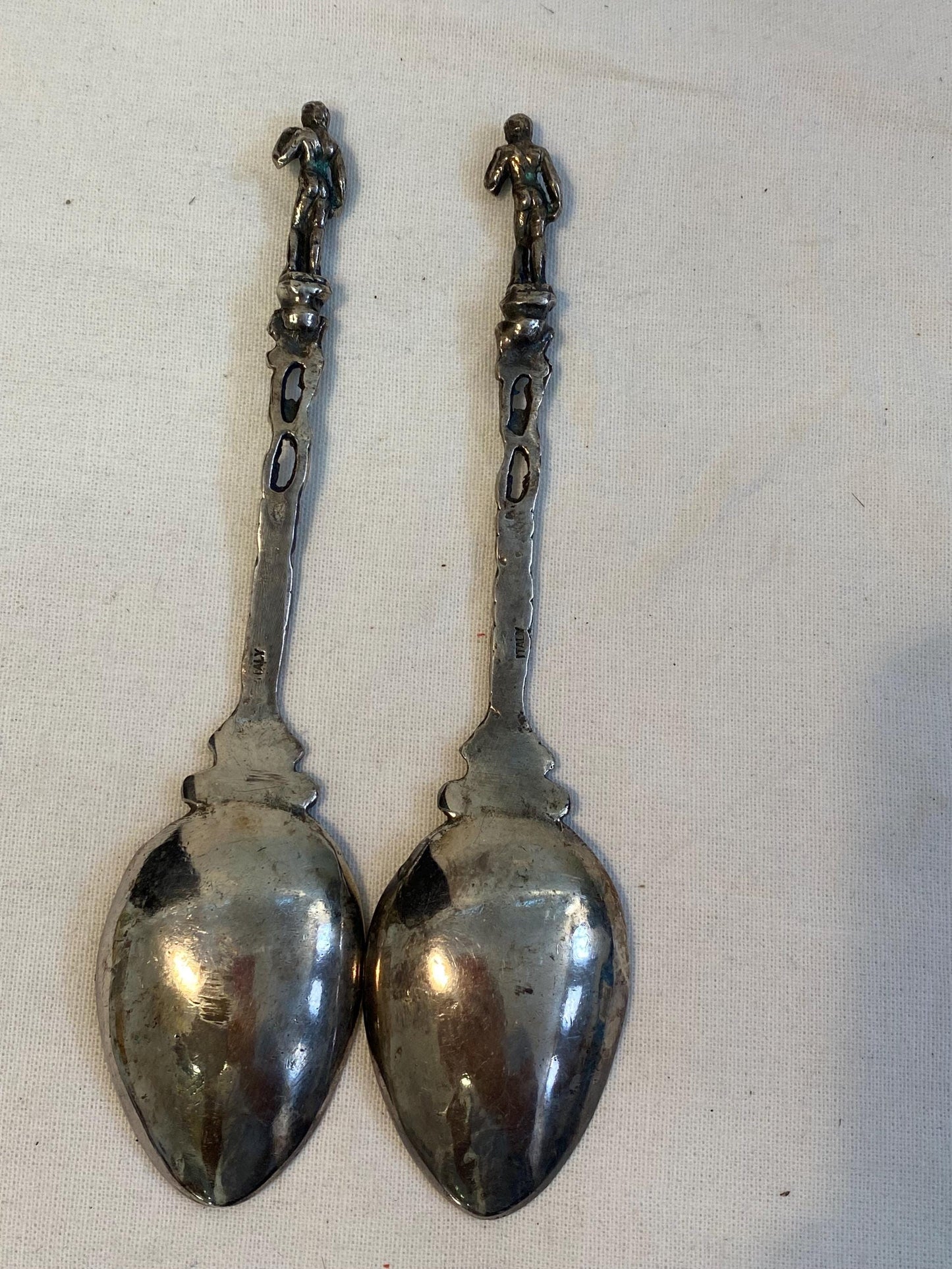 Cucchiai in Argento placcato vintage elegante da collezione per uno stile antico ottimo per servizio di posate sfuse-posti in più a tavola