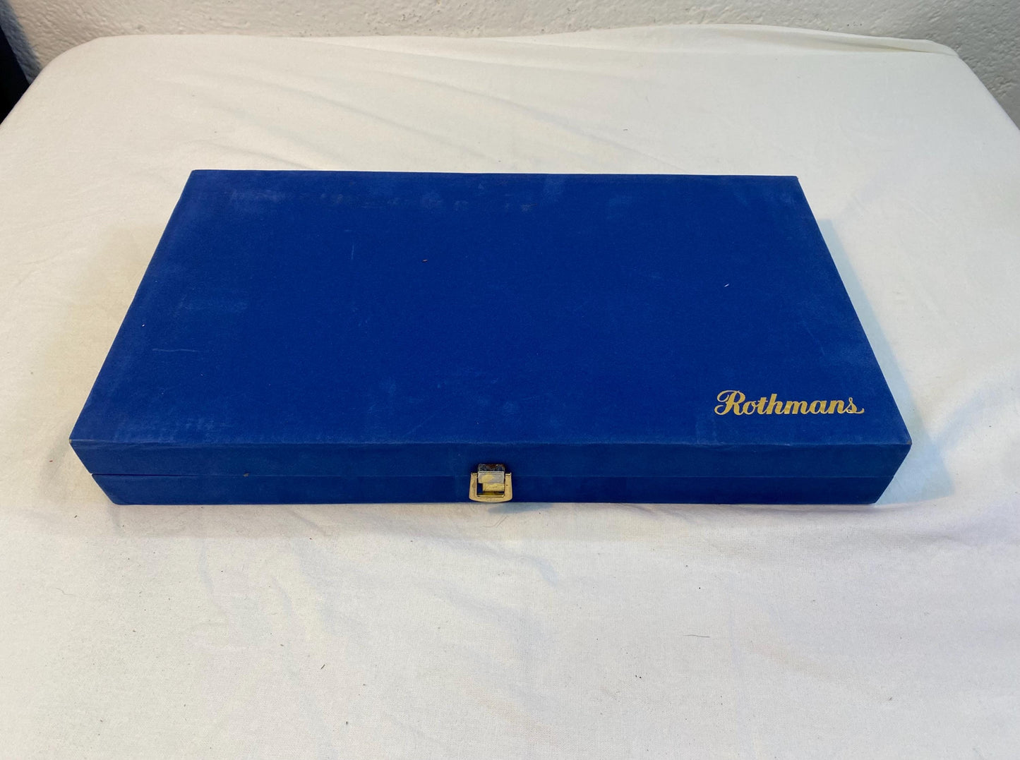 Elegante Set di Posate in Acciaio Inox ABERT con Marchio Rothmans - vintage servizio da 6+6   Nuovo e Completo con Certificato di Garanzia