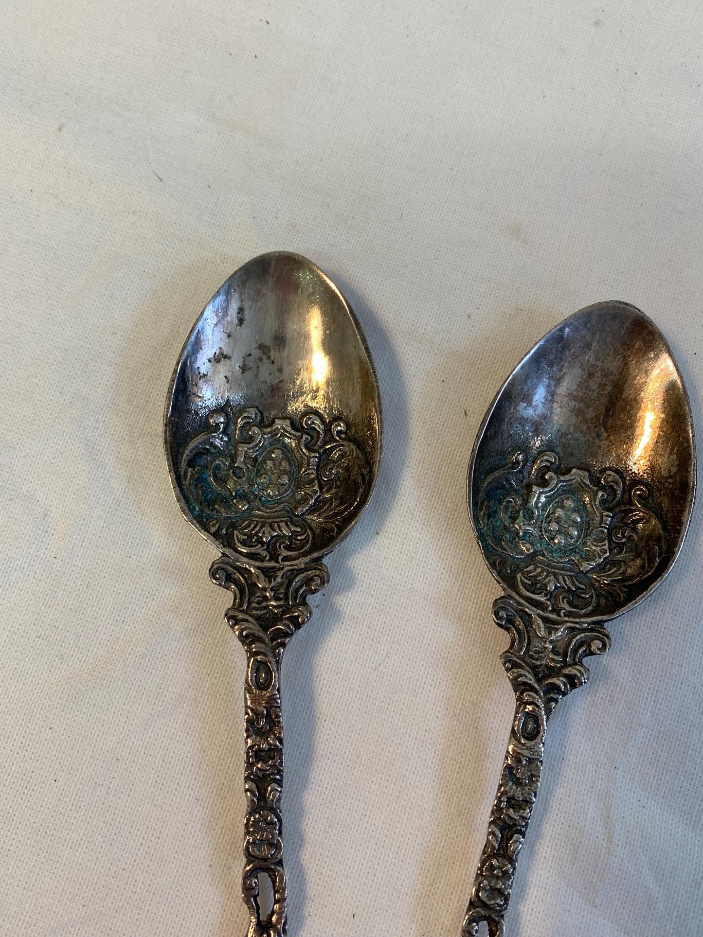 Cucchiai in Argento placcato vintage elegante da collezione per uno stile antico ottimo per servizio di posate sfuse-posti in più a tavola