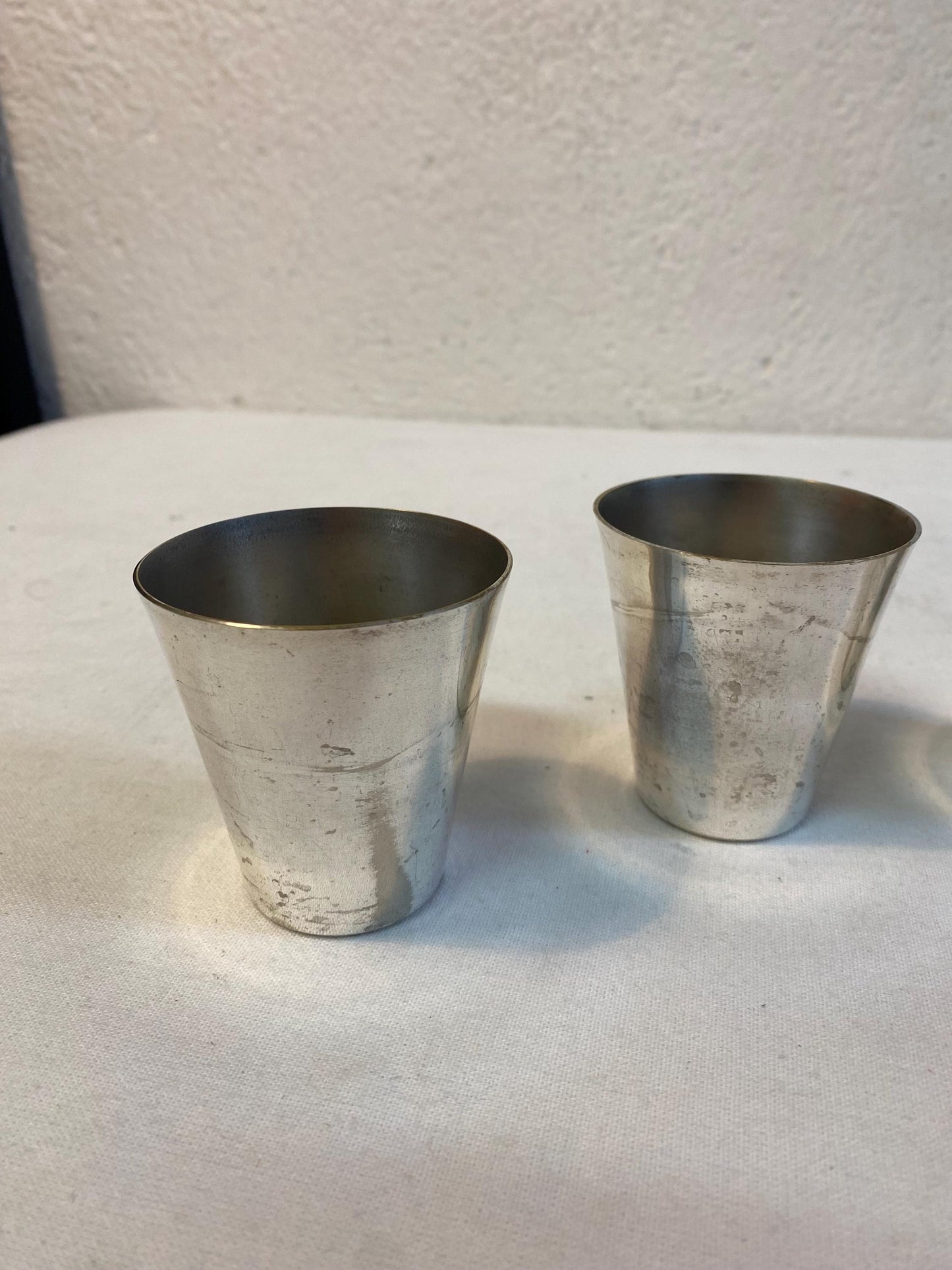 Bicchieri Placcati Argento Set 6 Pezzi - Eleganti e Versatili per Uso o Decorazione