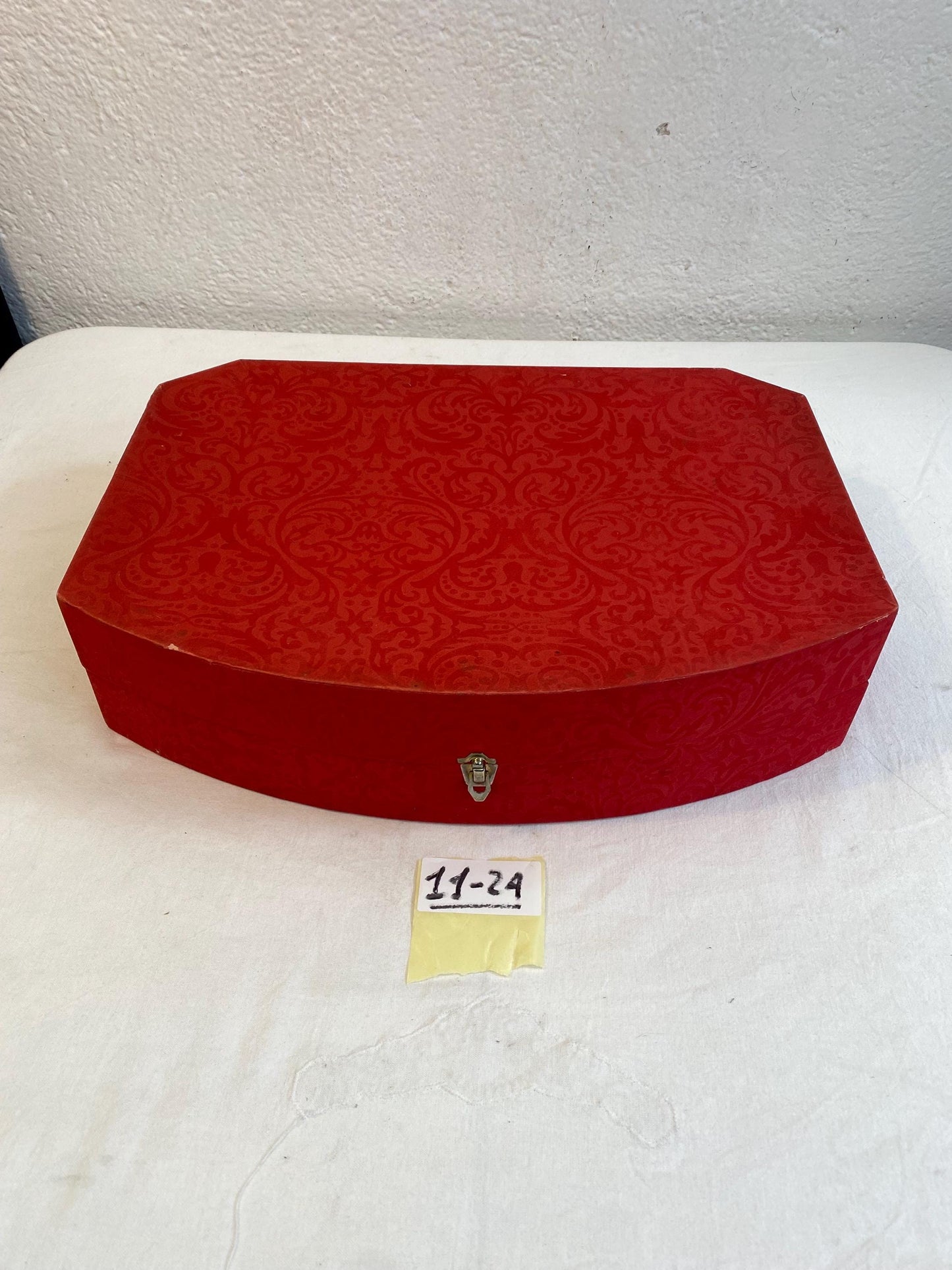 Servizio di Posate Vintage come nuove originali regalo di nozze rado per 12+12 Persone con Scatola Rossa - Completo di Mestolo e Accessori