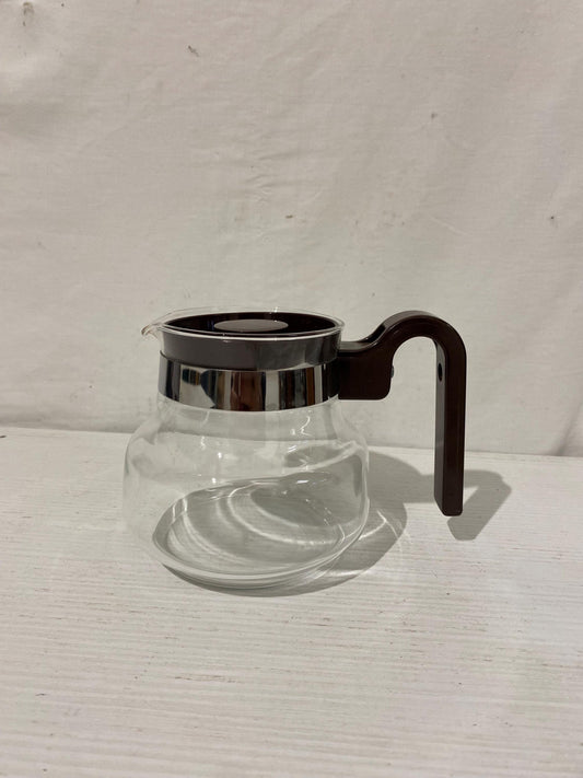 Teiera Vintage Pyrex in Vetro Borosilicato, Made in France, per Tè o Infusi, Misure 12x16x11 cm