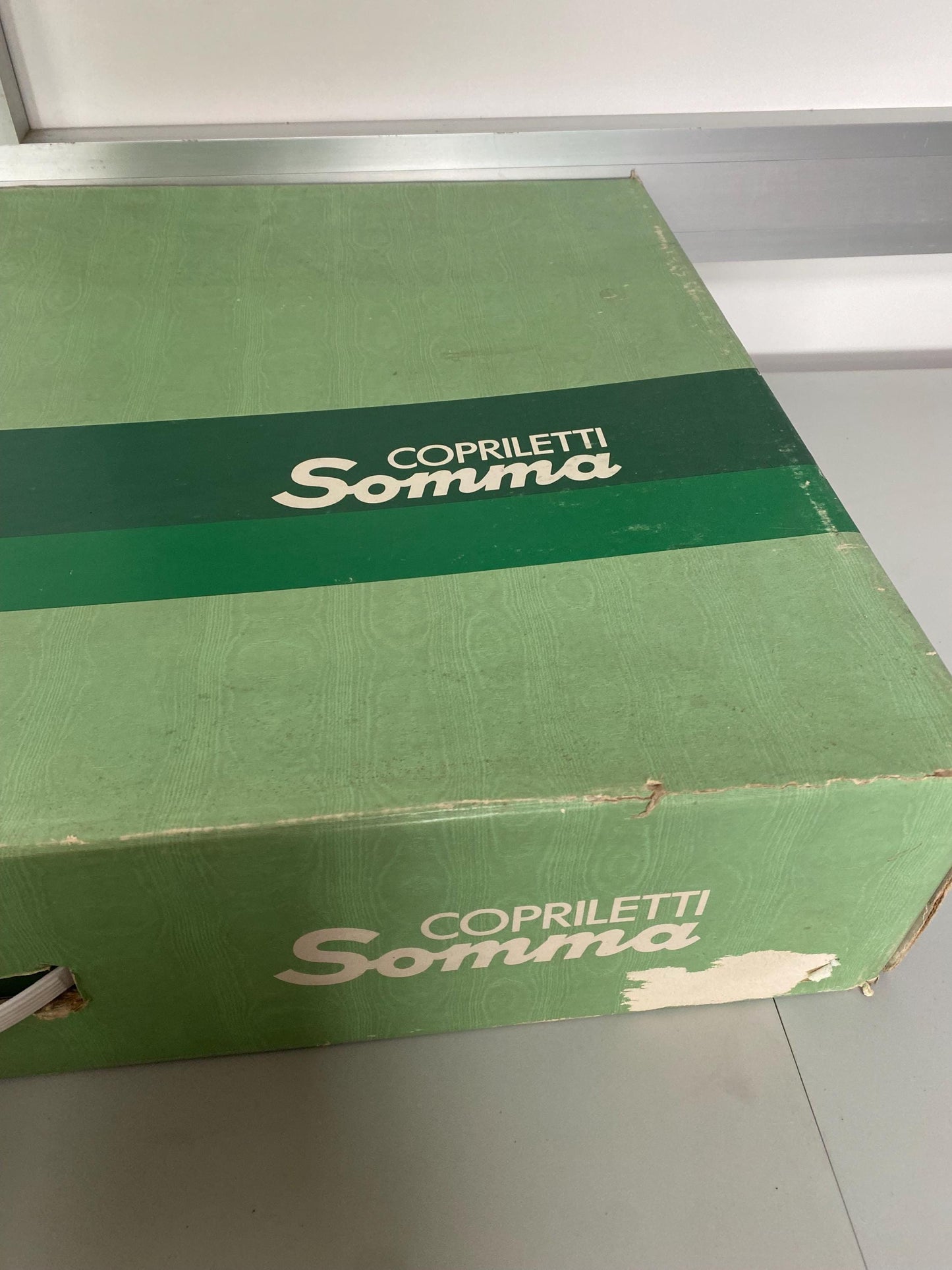 Copriletto Somma Vintage Modello Mascia Matrimoniale, Nuovo in Confezione Originale