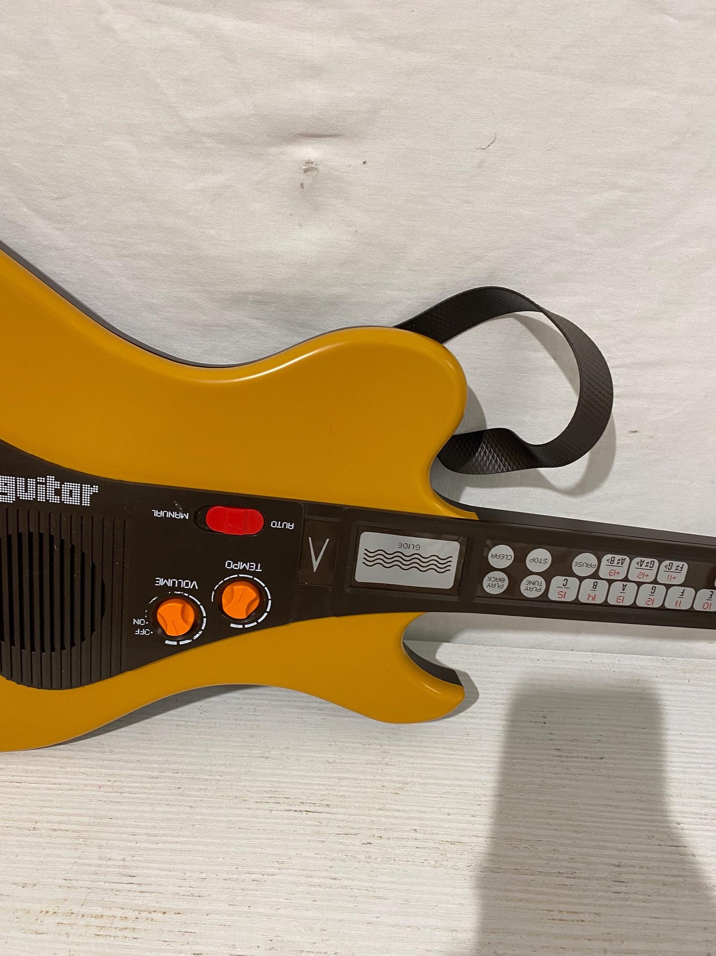 Bontempi Memo Guitar Vintage Anni '80 - Tastiera Elettronica Giocattolo - Made in Italy