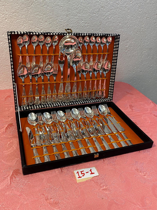 Servizio di Posate in Argento 800 - Tradizione Italiana Intatta