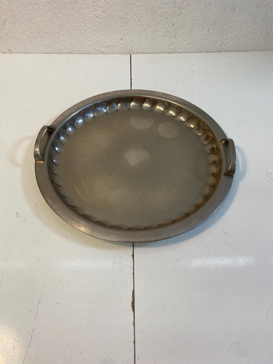 Vassoio vintage argentato Ø42 cm Silver Plated 1000 Germania anni ‘60, con manici