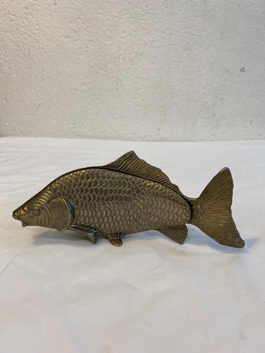 Porta Tovaglioli a Forma di Pesce Placcato Argento Vintage - Elegante Decorazione per la Tavola