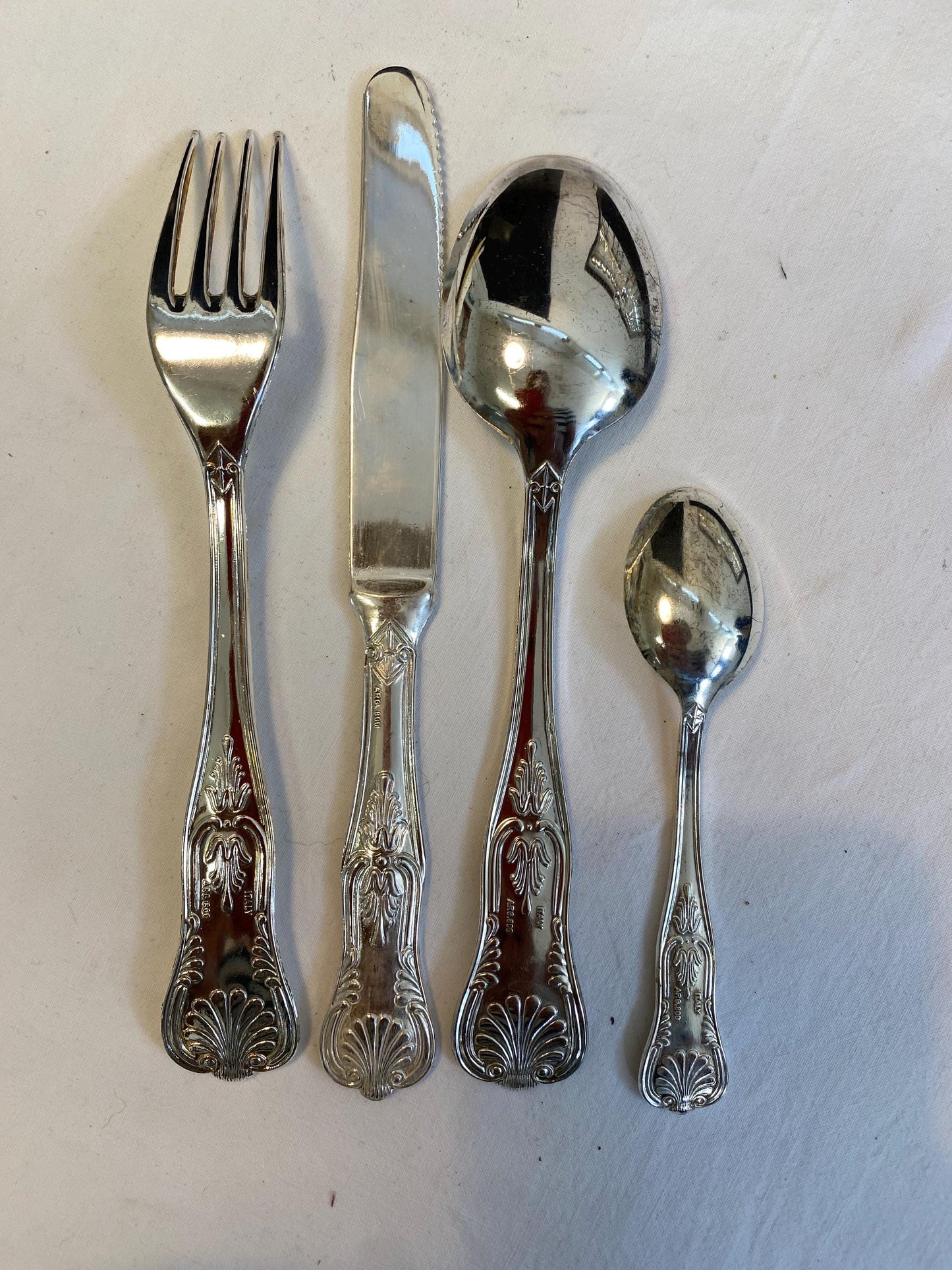 Servizio di Posate in Argento 800 - Tradizione Italiana Intatta